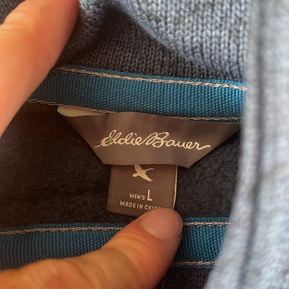 Eddie Bauer Quarter zip jacket - Picture 5 of 7